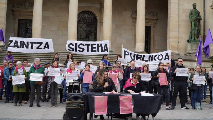 Zaintza sektorean aldaketa errealak eskatu dituzte 124 eragilek