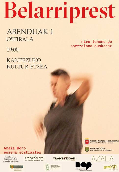 "Belarriprest, nire lehenengo sortzelana euskaraz" Amaia Bonorekin