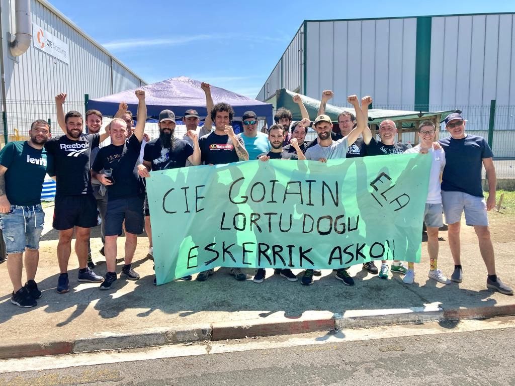 Akordioa lortu dute CIE Automotive enpresan