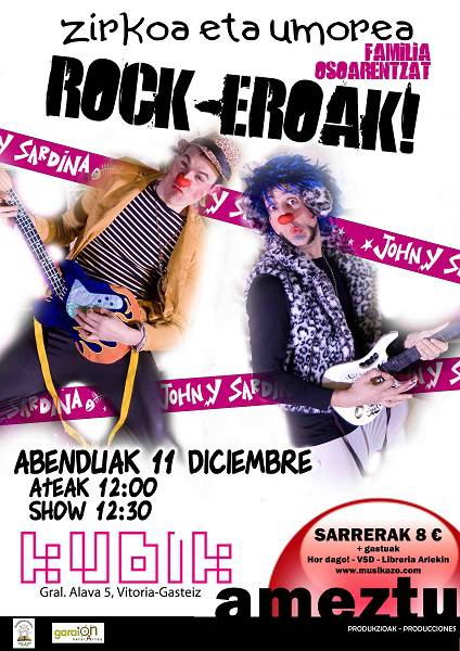 [HAURRENTZAKO EKINTZA] Rock-Eroak!