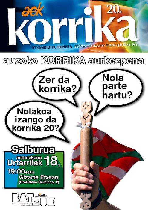 [AURKEZPENA] Salburuako Korrika batzordea