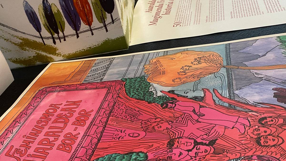 Aiaraldeko genealogia feministen posterra ondu du Raisa Alavak