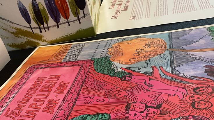 Aiaraldeko genealogia feministen posterra ondu du Raisa Alavak