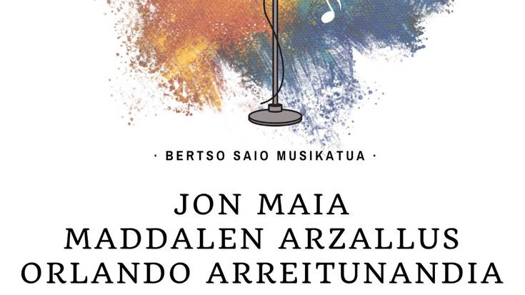 Bertso saio musikatua: Jon Maia + Maddalen Arzallus + Orlando Arreitunandia + Unai Bengoetxea