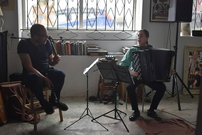 'Iaquin vahu', Ibon RG eta Garazi Navas