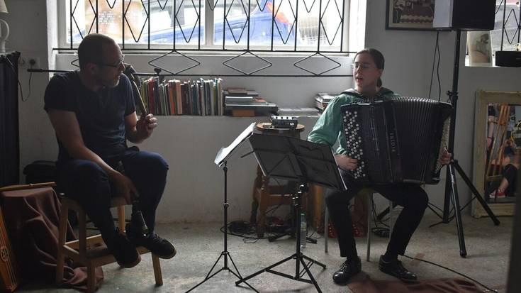 'Iaquin vahu', Ibon RG eta Garazi Navas