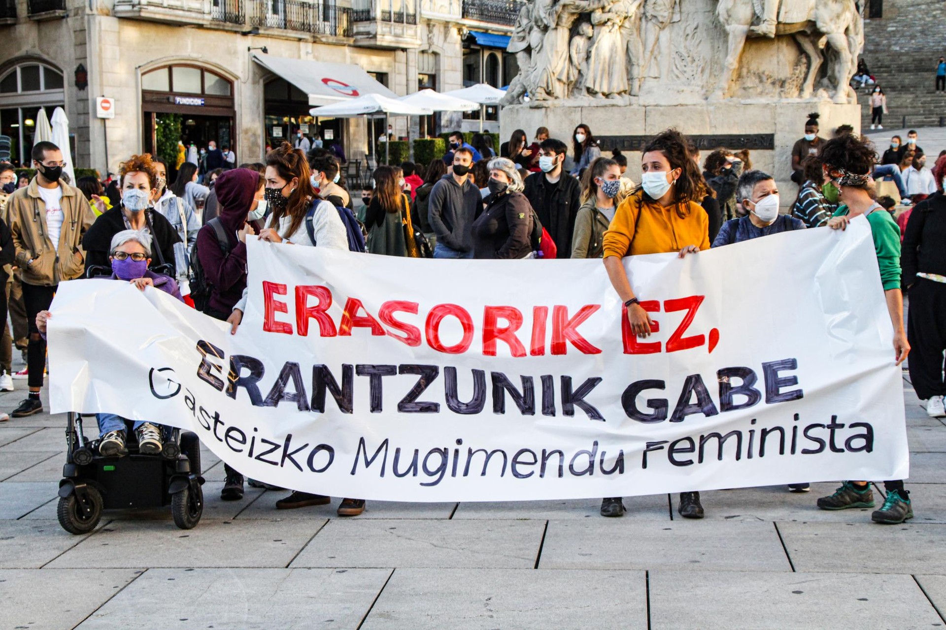 Atxilotu bat Judimendin, bikotekideari eraso egiteagatik