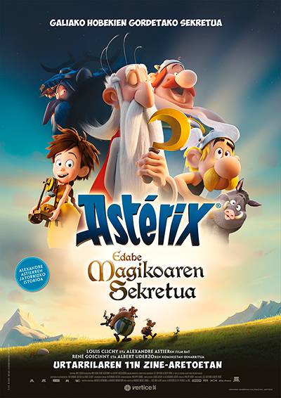 [HAURRENTZAKO ZINEMA] 'Asterix: edabe magikoaren sekretua'