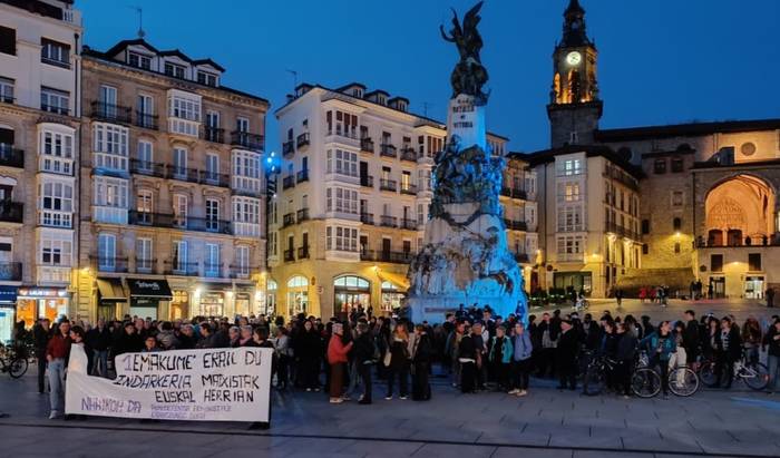 Bikotekide ohiari heriotza mehatxuak egiteagatik gizon bat atxilotu dute Gasteizen
