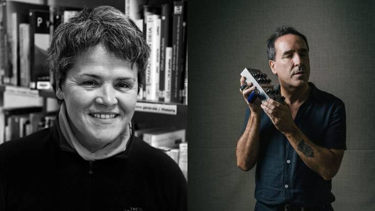 'Itzalen tektonika'. Itxaro Borda eta Joseba Irazoki