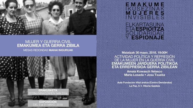 Emakumeak eta Gerra Zibilari buruzko mahai-ingurua, Vital Fundazioaren aretoan