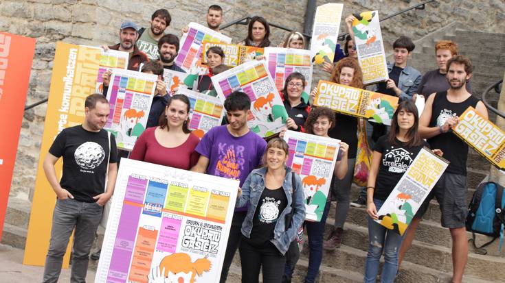 OkupaTU Gasteiz, herri mugimenduen lana "aldarrikatu eta ospatzeko"