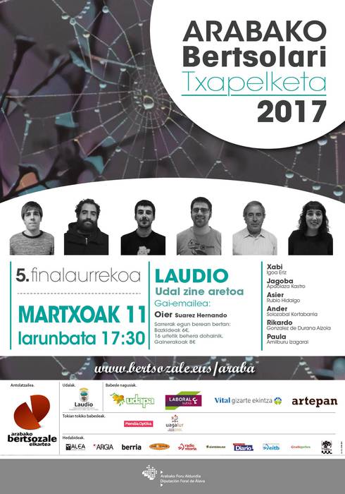 [ARABAKO BERTSOLARI TXAPELKETA] 5. finalaurrekoa