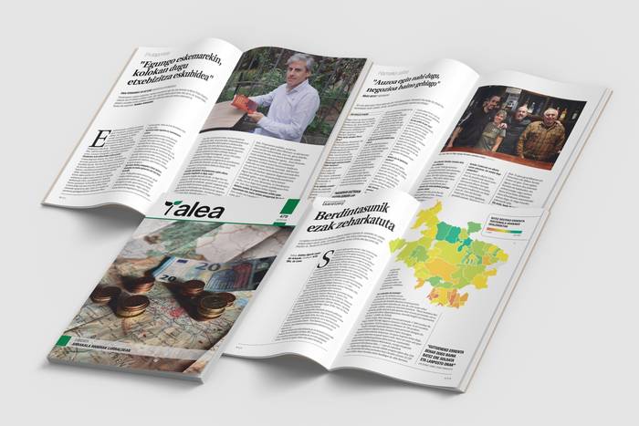 Errentaren banaketa eta Unai Fernandez de Betoño, aste honetako ALEAn