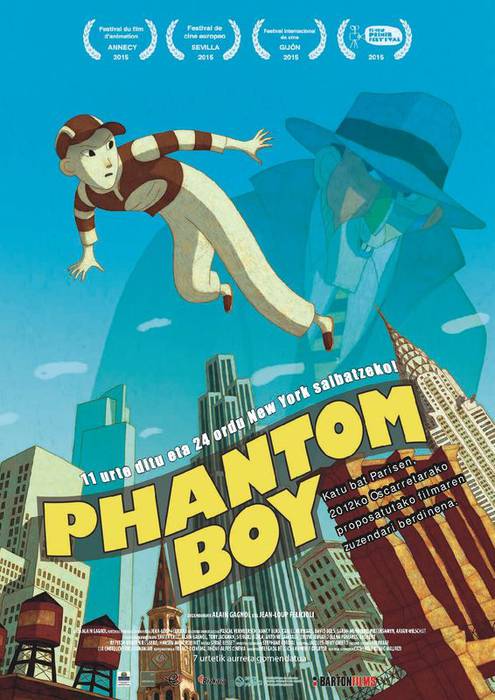 'Phantom boy', Alain Gagnol & Jean Loup Felicioli