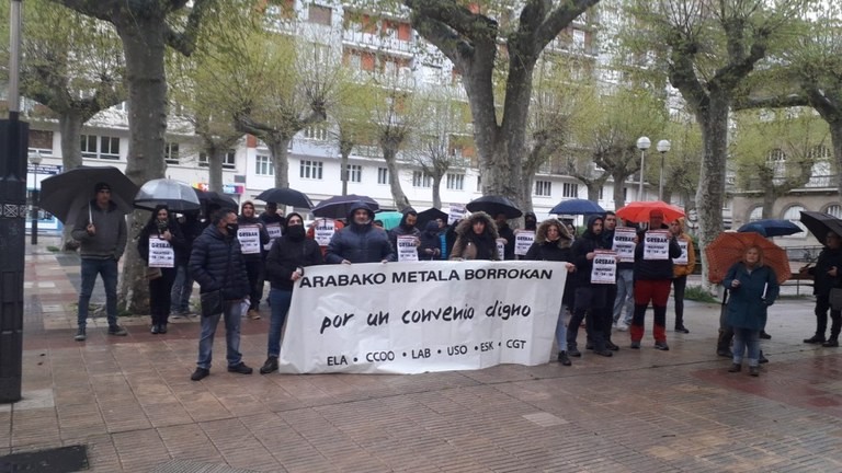 Grebara doa Arabako metalgintza