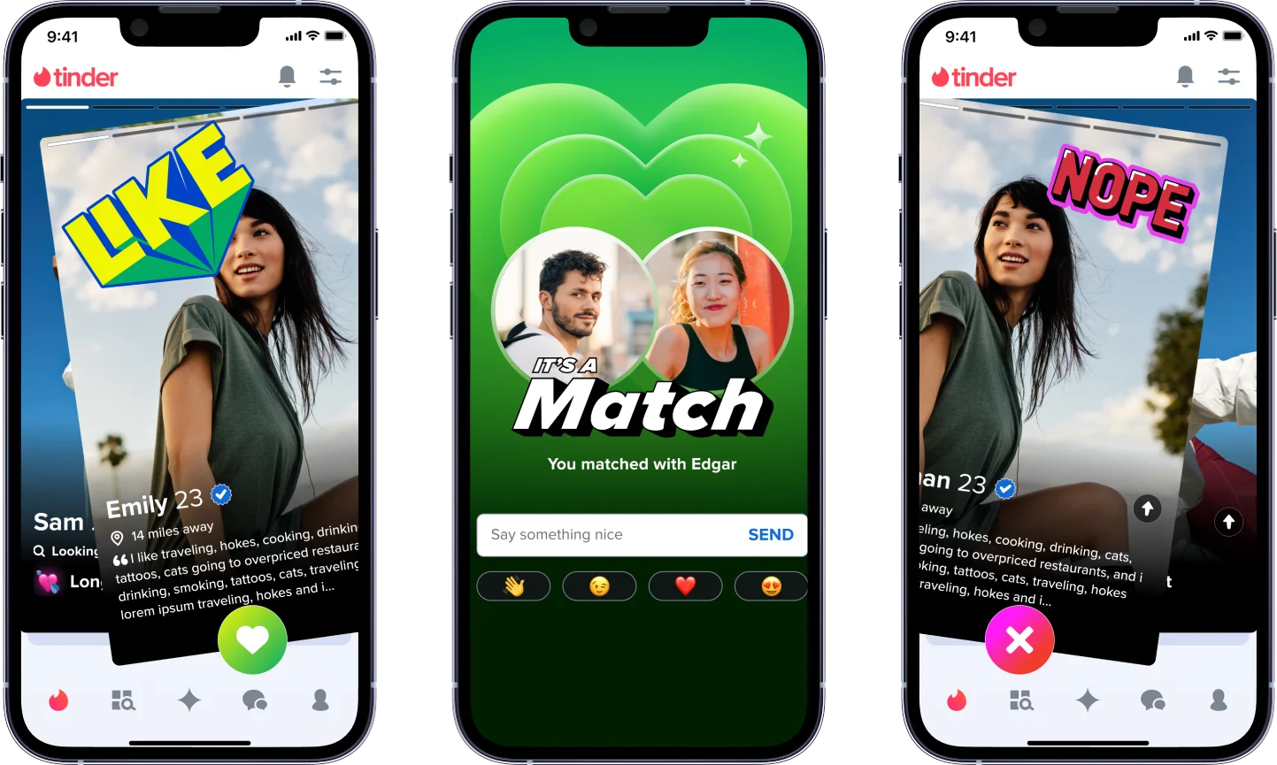 Tinder aplikazioa euskaraz erabiltzeko aukera zabaldu dute