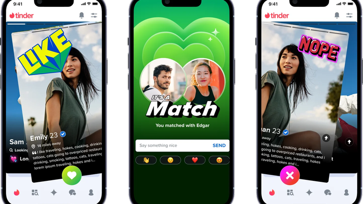 Tinder aplikazioa euskaraz erabiltzeko aukera zabaldu dute