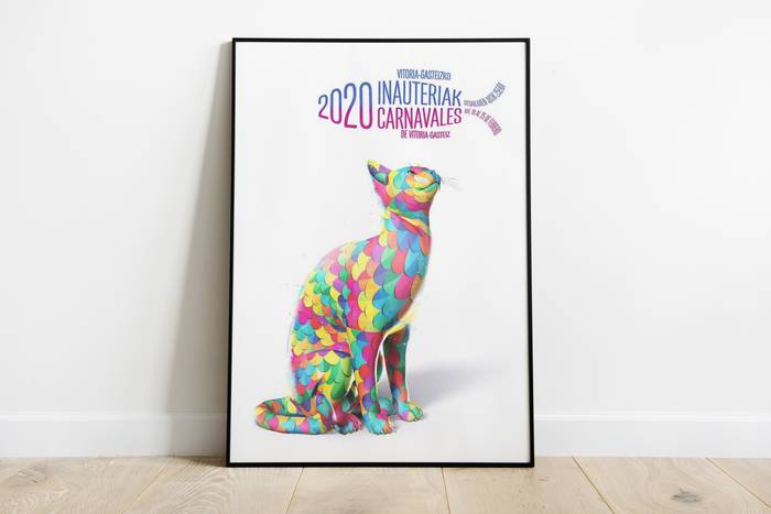 Gasteizek abian jarri du 2022ko inauterietarako kartel lehiaketa