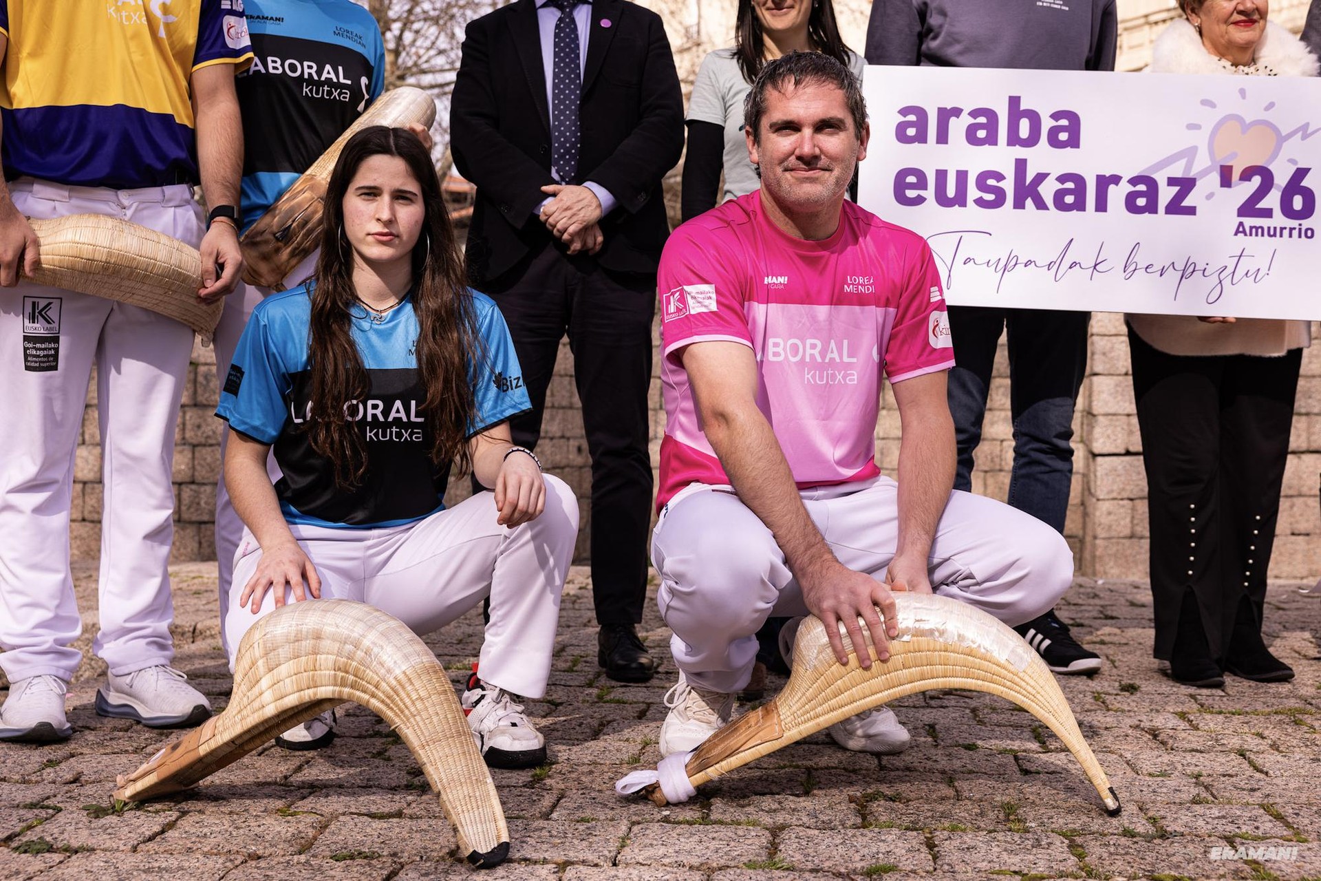 Erkiaga, Gasteizko Araba Euskaraz Master Serieseko martxoaren 6ko jardunaldiko ikur nagusia