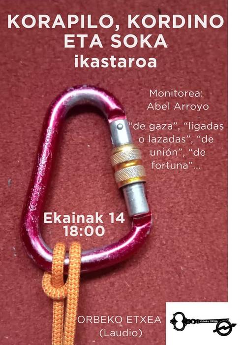 Korapilo, kordino eta soka ikastaroa