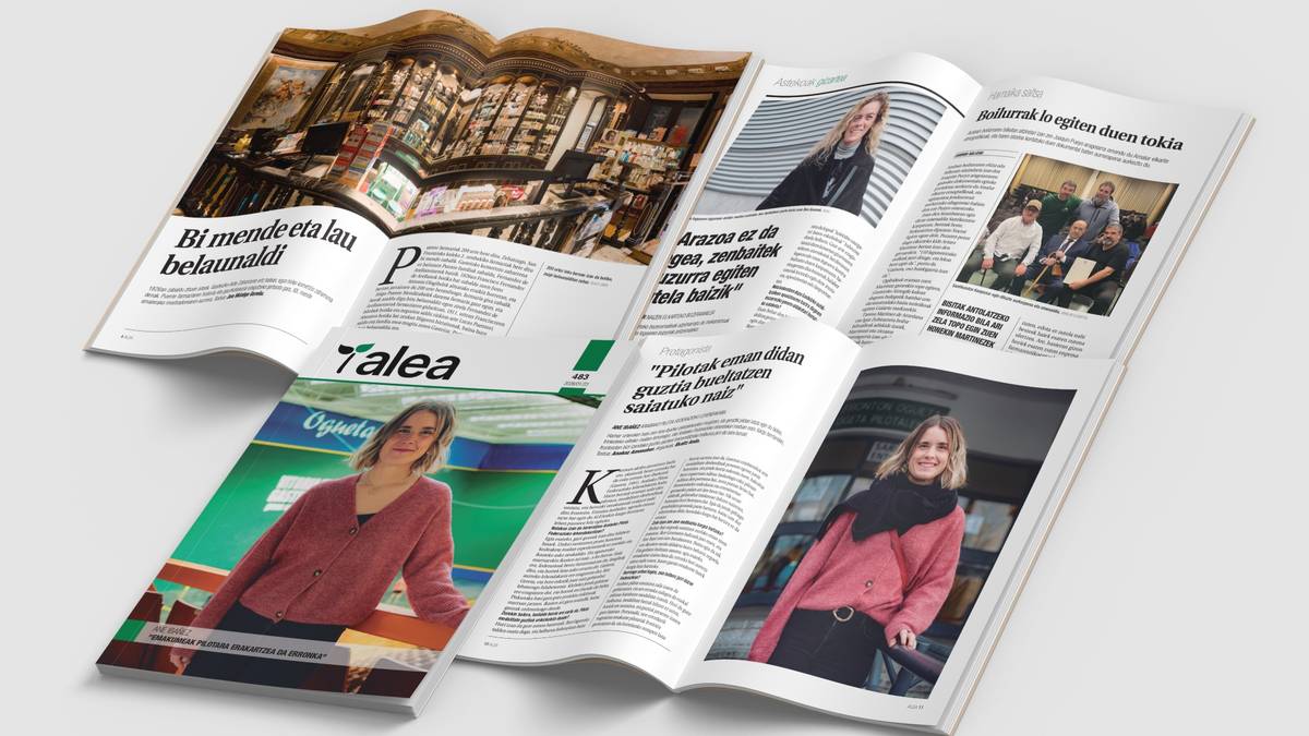 Puente farmazia eta Ane Ibañez, aste honetako ALEAn