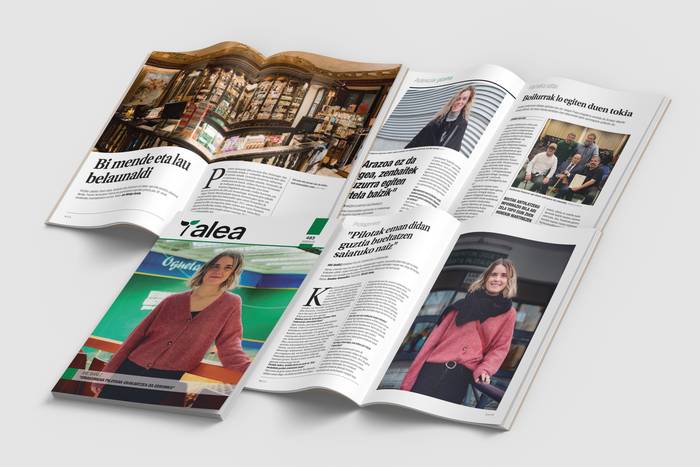 Puente farmazia eta Ane Ibañez, aste honetako ALEAn