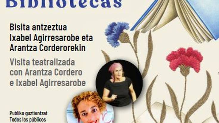 Liburutegien eguna, bisita antzeztua