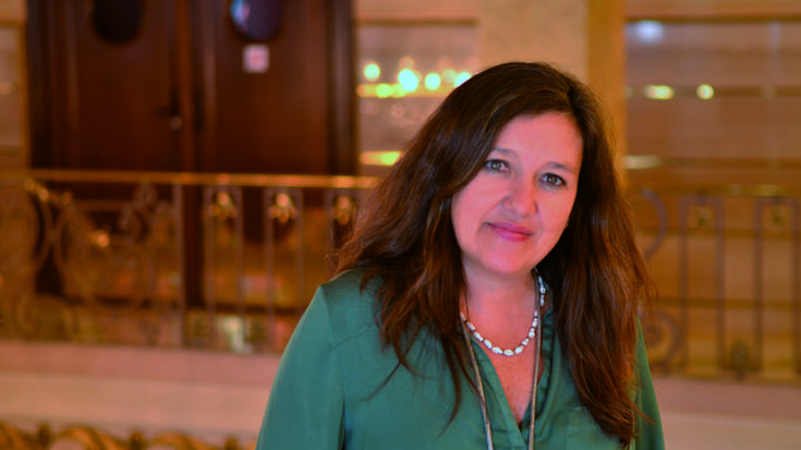 "Egiari buruz ari da beti antzerkia; hori ez du telebistak ematen"