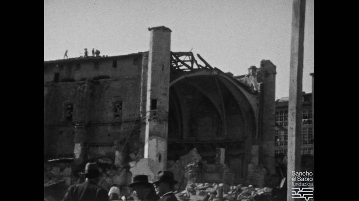 Gasteizko San Frantzisko komentuaren eraisketa, zuzenean