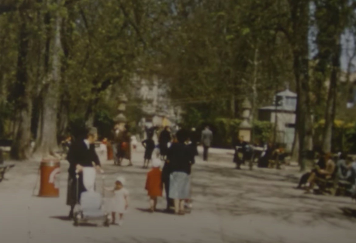 1955eko Gasteiz, koloretan