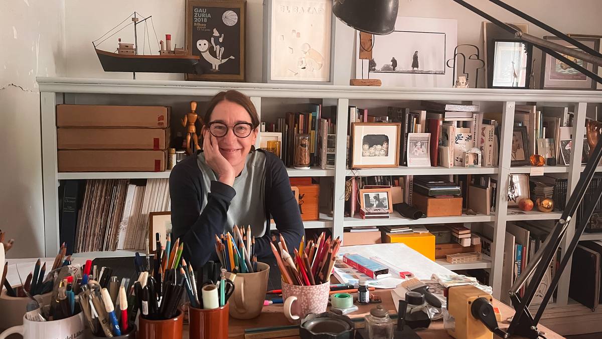 "Ilustrazioa egiteko ezinbestekoa da zer kontatu izatea"