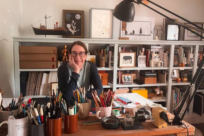 "Ilustrazioa egiteko ezinbestekoa da zer kontatu izatea"