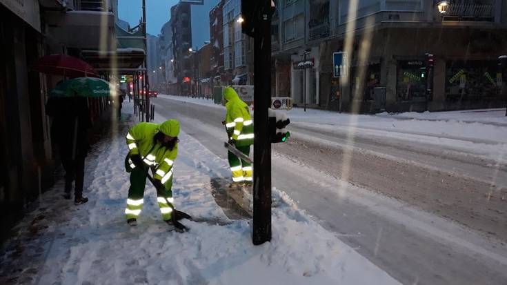 Abisu horia ezarriko dute asteazkenean elurragatik