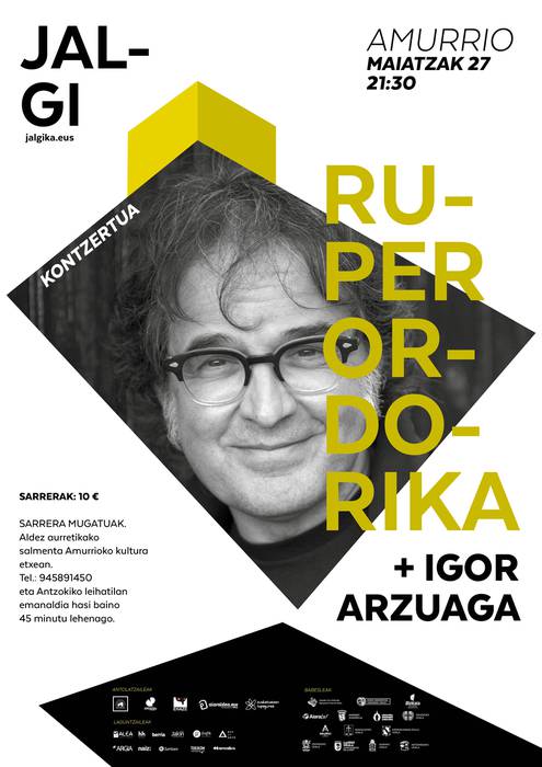 Ruper Ordorika eta Igor Arzuaga