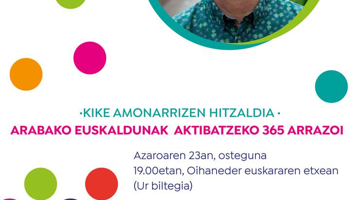 Arabako euskaldunak aktibatzeko 365 arrazoi, Kike Amonarrizekin