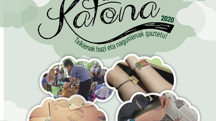 Dona Dona Katona: Makedo: kartoiarekin sortzeko tailerra