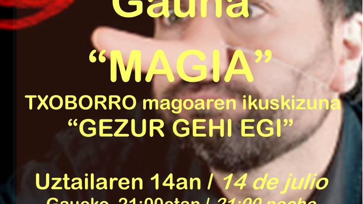 Euskaraz blai, Txoborro magoa