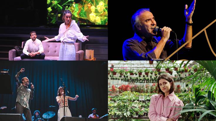 'Yerma', Gontzal Mendibil, Idoia Asurmendi, Eñaut Elorrieta eta Izaro, Principal Antzokian