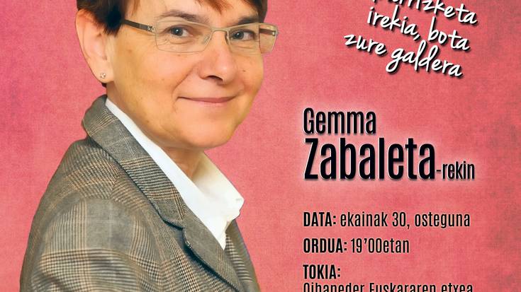 Gaur, Gemma Zabaleta Falerina lorategian