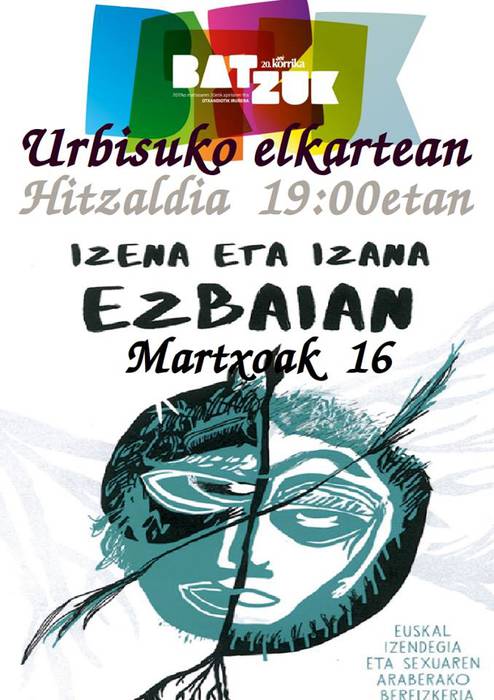 [AURKEZPENA] 'Izena eta izana ezbaian'