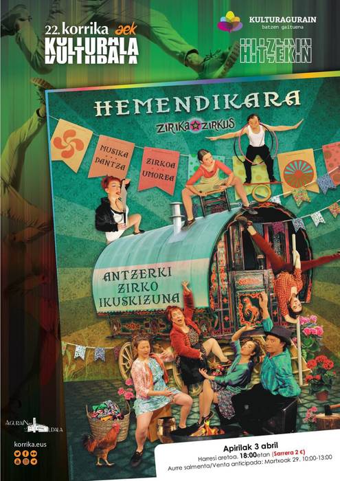 [KORRIKA KULTURALA] 'Hemendik hara', Zirika Zirkus