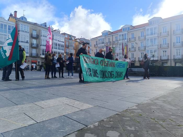 "Okerrera" egin du langileen egoerak Colisee Miñano erresidentzian