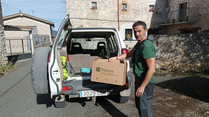 Milatik gora animalia artatu ditu Martiodako zentroak