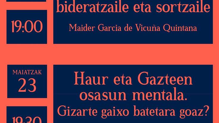 Haur eta Gazteen osasun mentala. Gizarte gaixo batetara goaz?