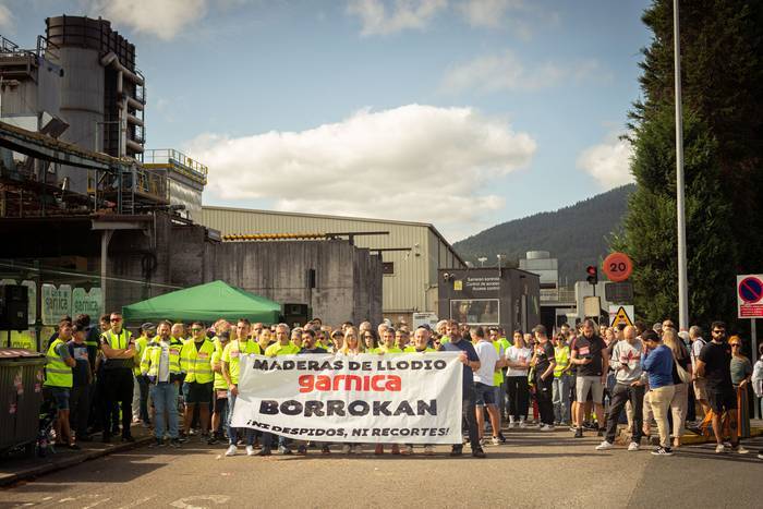 Erabatekoa izan da greba Maderas Llodion
