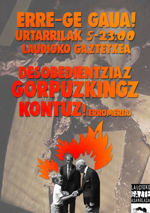 [KONTZERTUA] Gorpuzkingz. Desobedientziaz, Kontuz