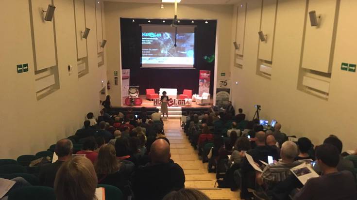 120 eragile bildu dira Hizkelan4 jardunaldietan, lanbide heziketa, euskara eta sarea hizpide