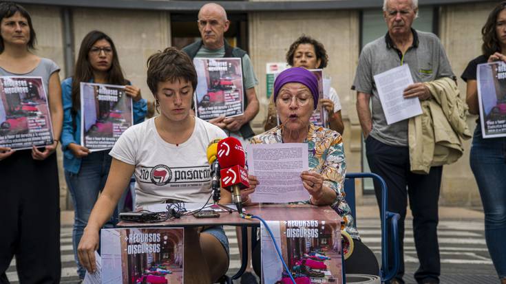 Etxebizitza eskubidearen aldeko loaldia: "Kale gorria ez da bizitzeko ez hiltzeko lekua"