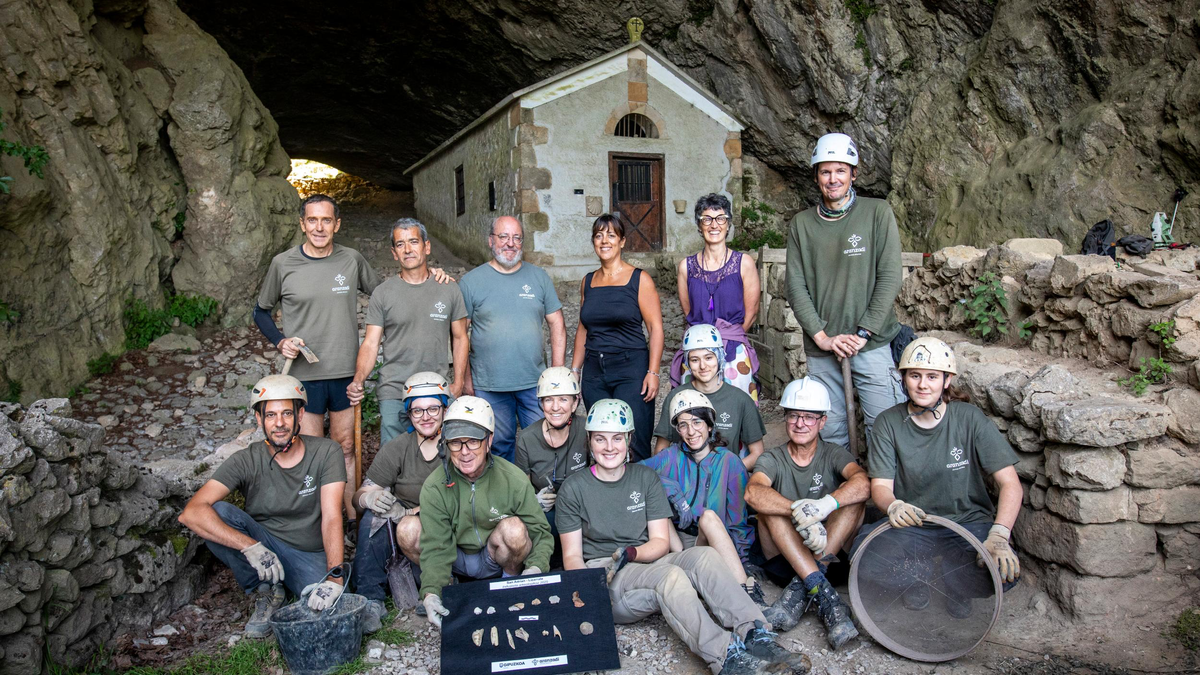 Lizarrate-San Adrian tunelean neandertalak egon zirela berretsi du Aranzadik